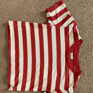 Madewell cropped easy tee